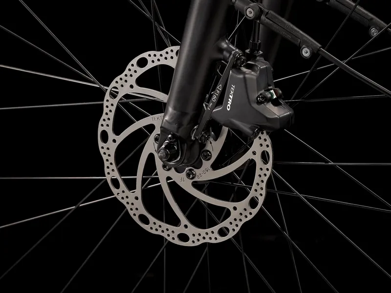 Trek FX+ 2 Electric Hyrbrid Bike 2023 Satin Trek Black-9