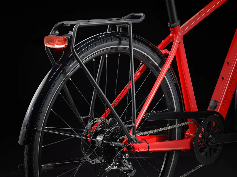 Trek FX+ 2 Electric Hyrbrid Bike 2023 RED-9