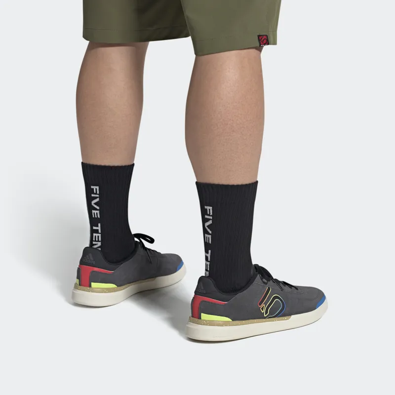 Five Ten Sleuth DLX Suede MTB Shoes Core Black/Carbon/White-10