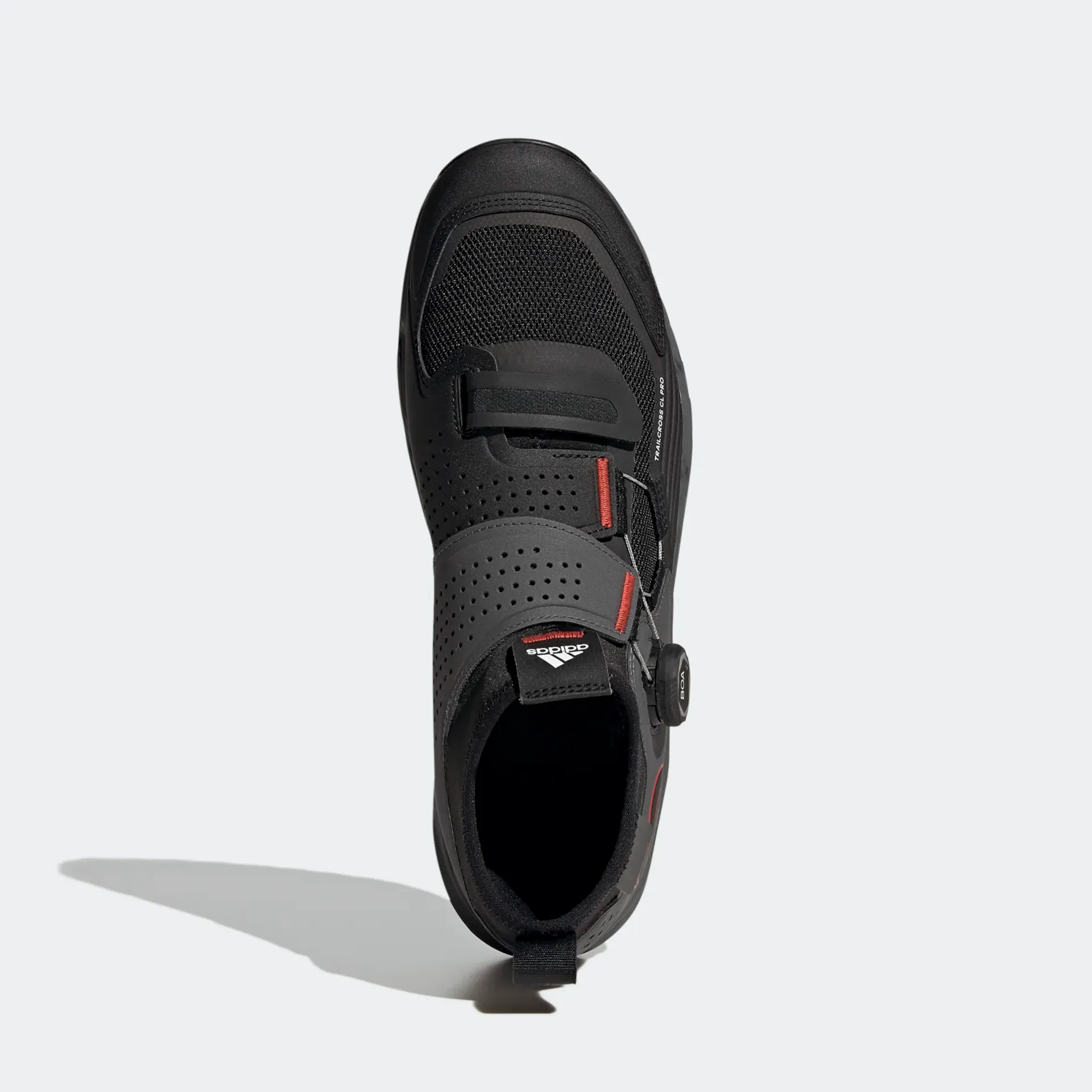 Five Ten Trailcross Pro Clip-In MTB Shoes Grey Five/Core Black/Red