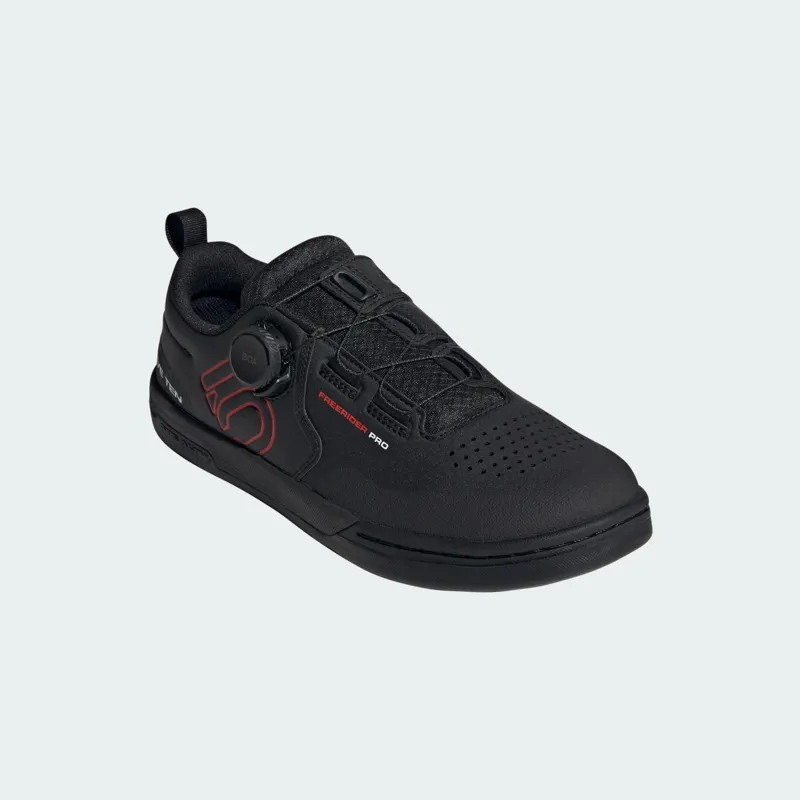 Five Ten Freerider Pro Boa MTB Shoes Core Black/ Red/ Cloud White-4