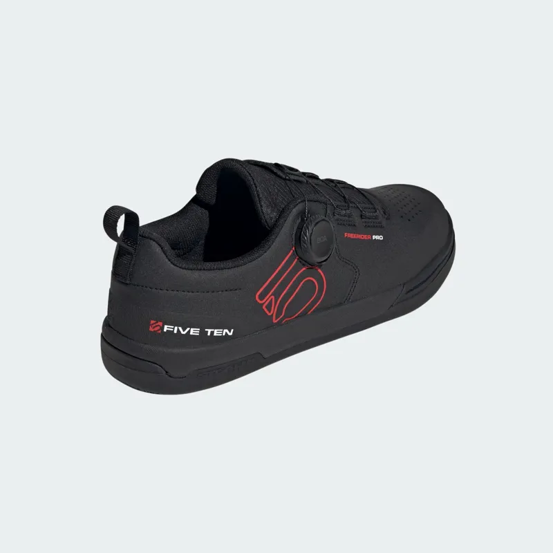 Five Ten Freerider Pro Boa MTB Shoes Core Black/ Red/ Cloud White-5