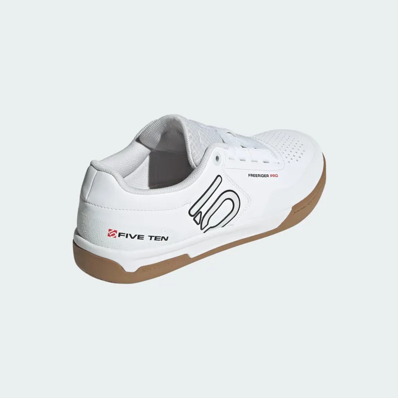 Five Ten Freerider Pro MTB Shoes White/ Black/ Red-5