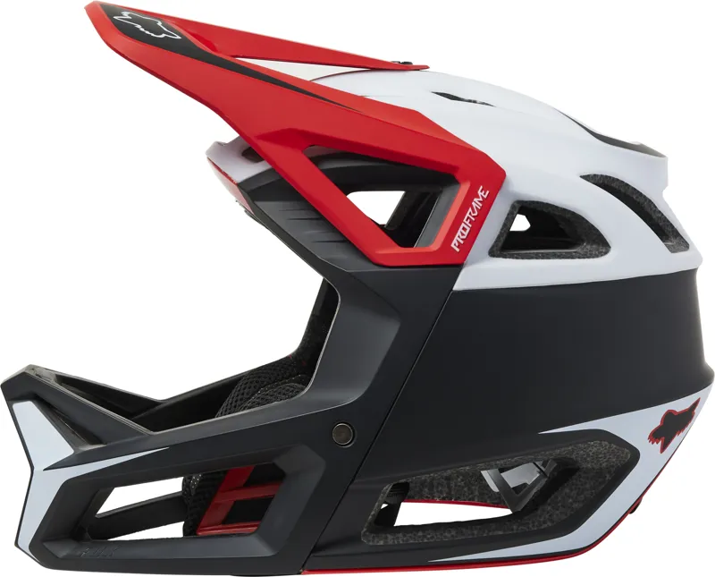 Fox Proframe RS MIPS Full Face Helmet Black/Red-2