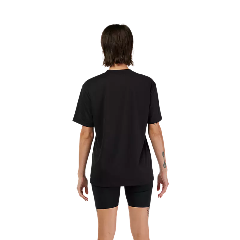Fox Bark Tech SS Tee Womens Black-3