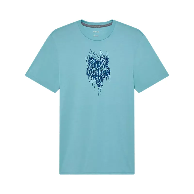 Fox Bark Tech SS Tee Vintage Wash Blue