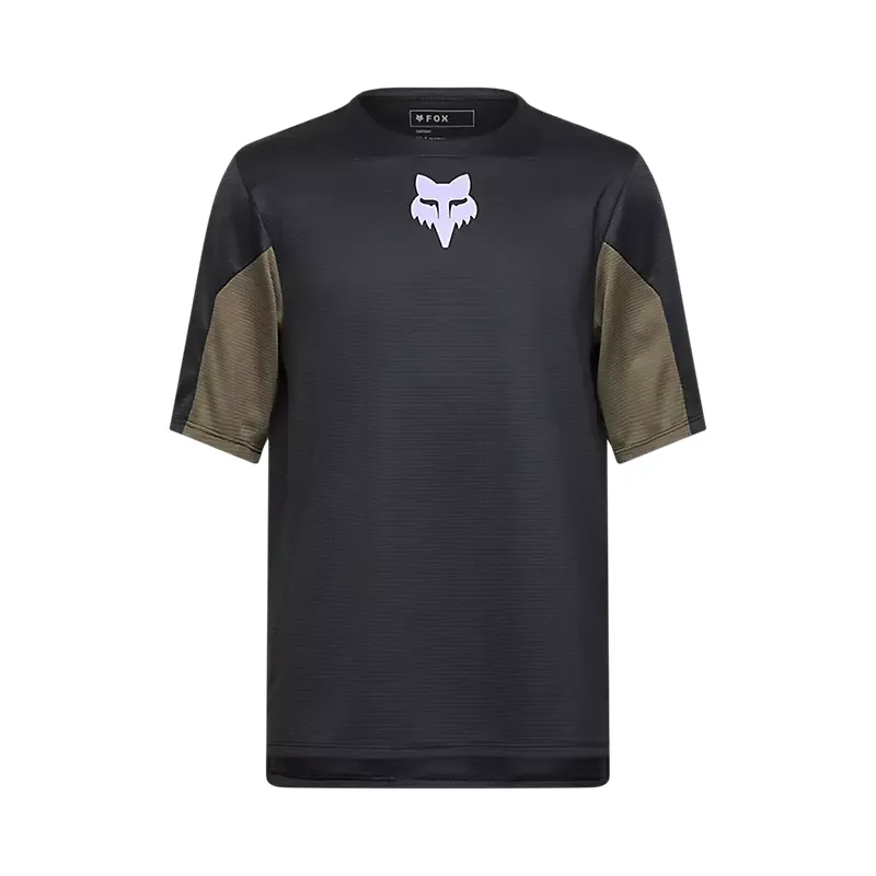 Fox Defend Park Youth Short Sleeve Jersey Black