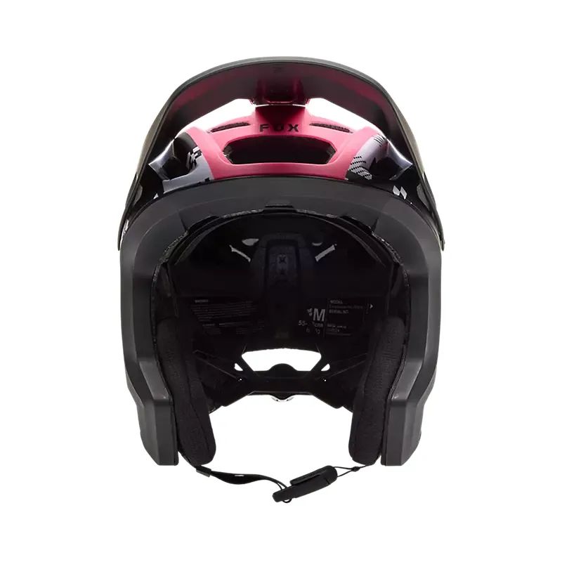 Fox Dropframe Pro Digi MIPS MTB Helmet Black/White-2