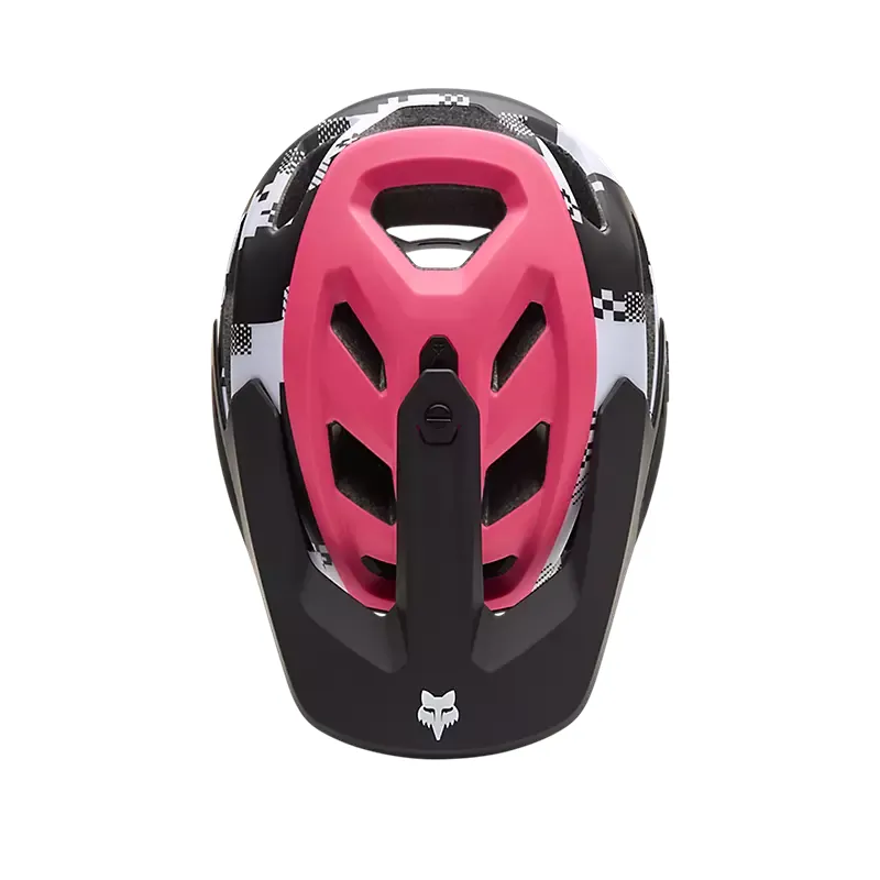 Fox Dropframe Pro Digi MIPS MTB Helmet Black/White-3