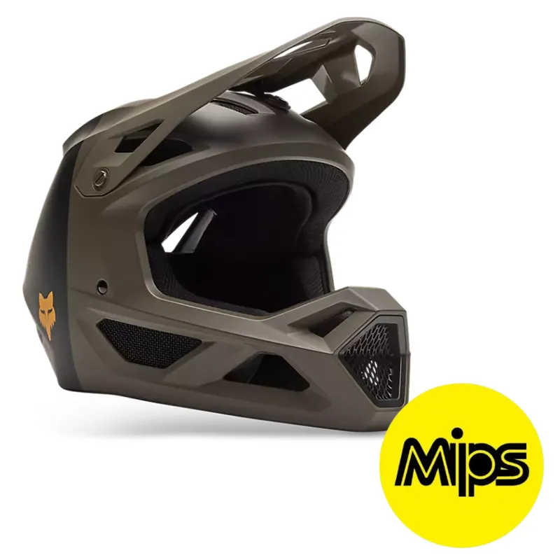 Fox Rampage 5050 Full Face MTB MIPS Helmet Military Green