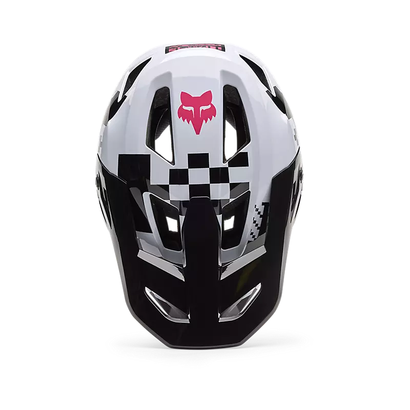Fox Rampage Digi Image MIPS MTB Helmet Black / White-3