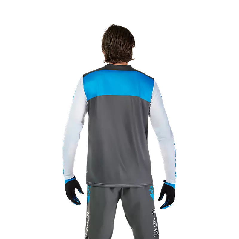 Fox Ranger Digi Image Long Sleeve Jersey White-3