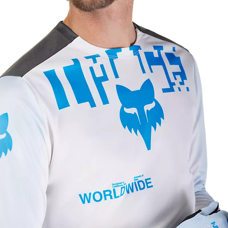 Fox Ranger Digi Image Long Sleeve Jersey White-4