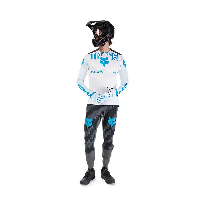 Fox Ranger Digi Image Long Sleeve Jersey White-8