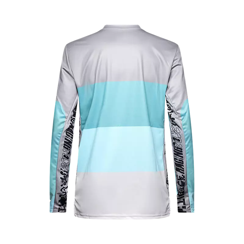 Fox Ranger Grid Long Sleeve Jersey Steel Grey-1