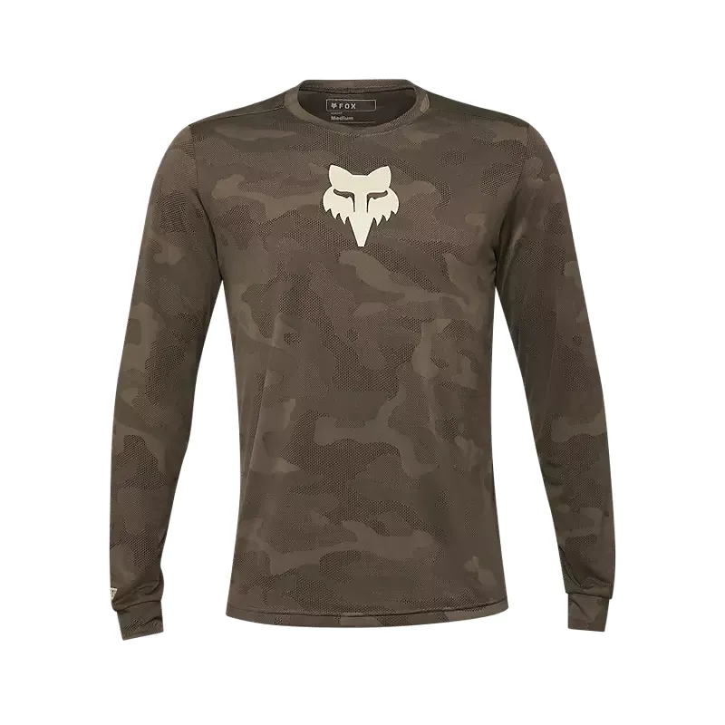 Fox Ranger TruDri Long Sleeve Jersey Dirt Brown