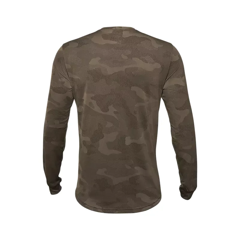 Fox Ranger TruDri Long Sleeve Jersey Dirt Brown-1
