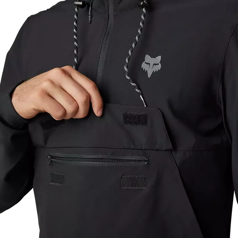 Fox Ranger Wind PullOver Jacket Black-4