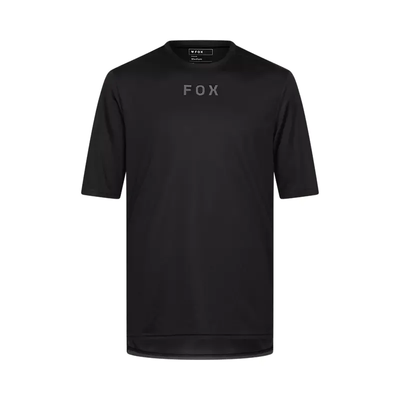 Fox Ranger Wordmark Short Sleeve Jersey Black