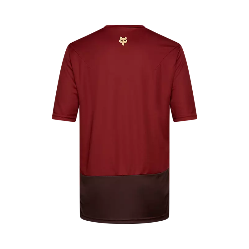 Fox Ranger Wordmark Short Sleeve Jersey Rust-1