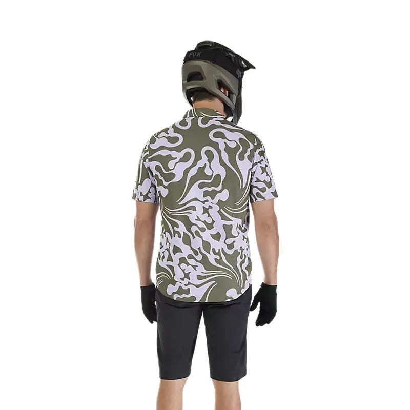 Fox Ranger Woven SS Jersey Military Green-3