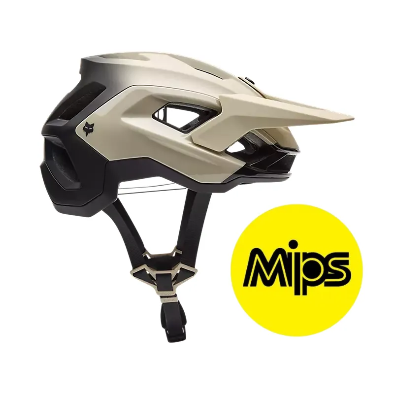 Fox Speedframe Pro Backfade MTB MIPS Helmet Cream