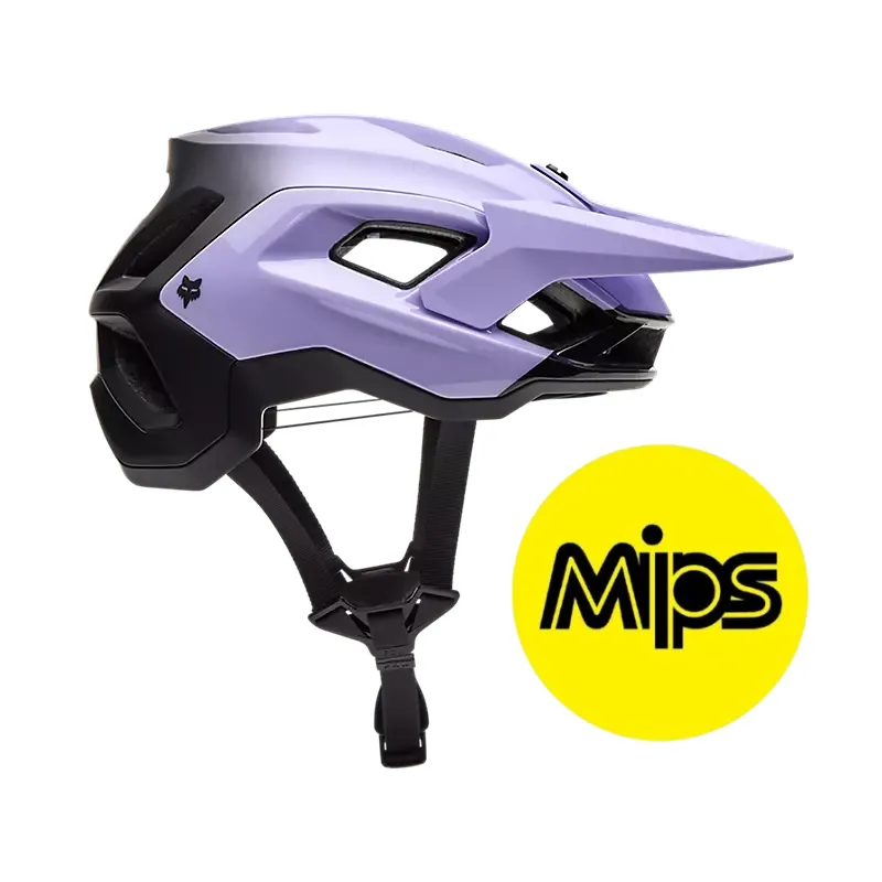 Fox Speedframe Pro Backfade MTB MIPS Helmet Lilac