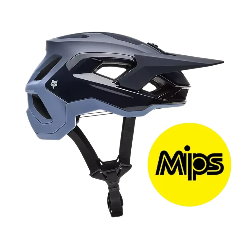 Fox Speedframe Pro Backfade MTB MIPS Helmet Midnight Blue