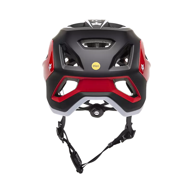 Fox Speedframe ProDefy MIPS MTB Helmet Fluorescent Red-3