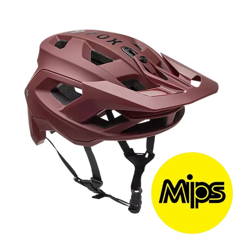 Fox Speedframe Solid MIPS MTB Helmet Rust Brown