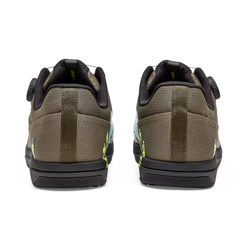 Fox Union Limited Edition BOA Clipless Shoe Fluorescent Yellow-5