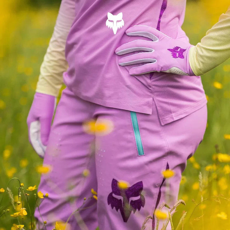 Fox Flexair TS57 Womens MTB Pants LTD Pink-8