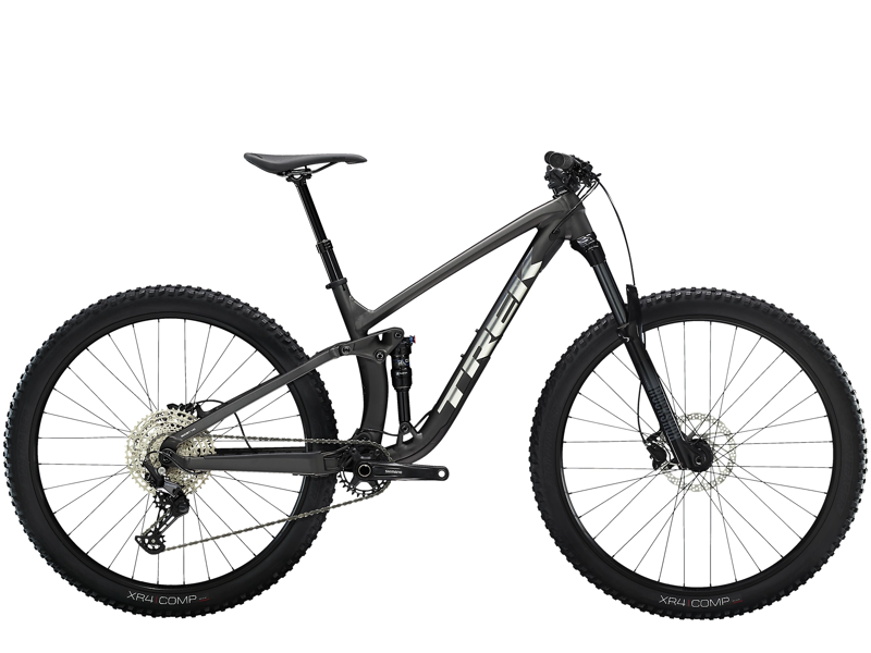 Trek Fuel EX 5 Deore Mountain Bike 2022 Matte Dinister Black-1