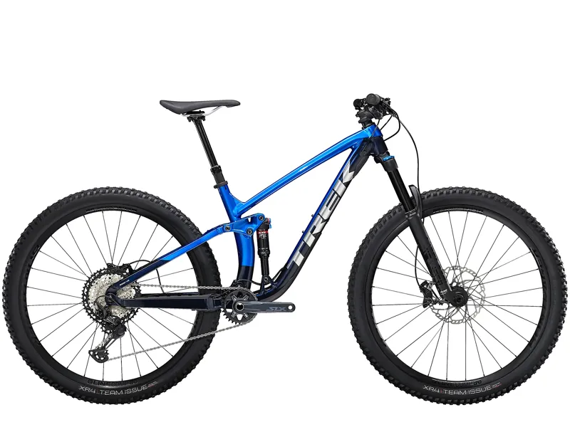Trek Fuel EX 8 XT Mountain Bike 2022 Alpine Blue/Deep Blue-1