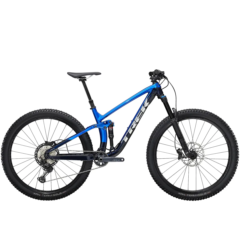 Image of Trek Fuel EX 8 XT Mountain Bike 2022 Alpine Blue/Deep Blue
