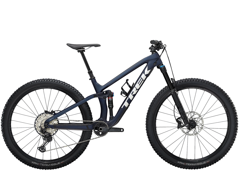 Trek Fuel EX 9.7 SLX/XT 12Spd Carbon Mountain Bike 2022 Blue Smoke-1