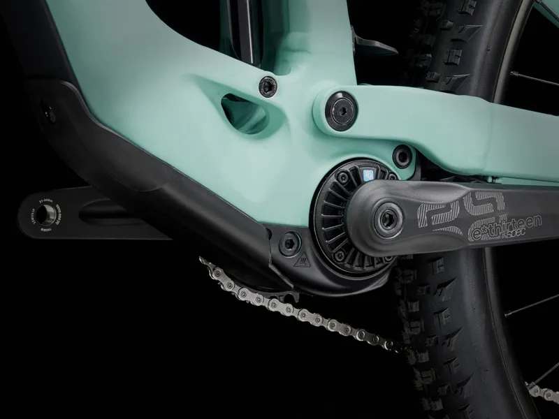 Trek Fuel EXE 5 Deore Electric Bike 2025 Matte Blue Sage-3