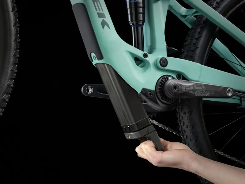 Trek Fuel EXE 5 Deore Electric Bike 2025 Matte Blue Sage-10