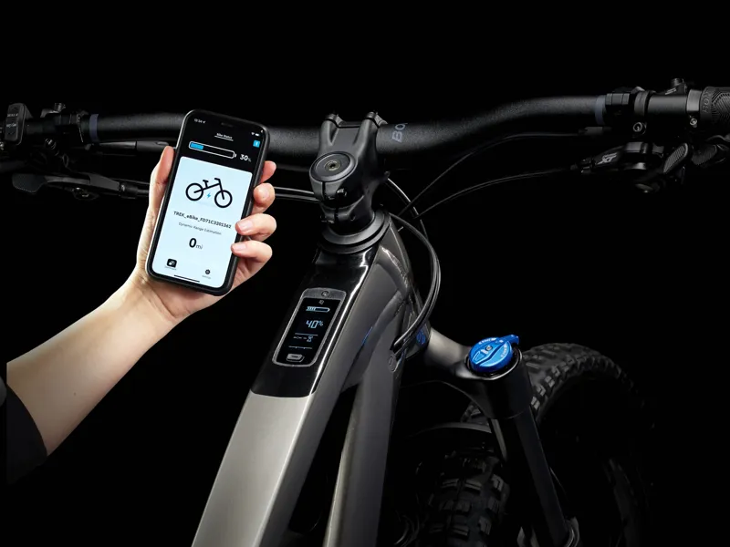 Trek Fuel EXE 8 XT Electric Mountain Bike 2025 Satin Mercury-9