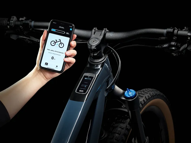 Trek Fuel EXE 8 XT Electric Mountain Bike 2025 Nautical Navy-9