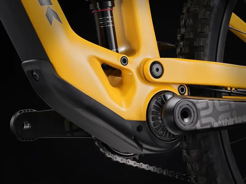 Trek Fuel EXe 9.8 XT Electric Mountain Bike 2023 Satin Baja Yellow-3