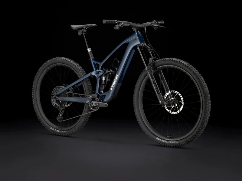 Trek Fuel EXE 9.9 X0 AXS T-Type Electric Bike 2024 Mulsanne Blue-1