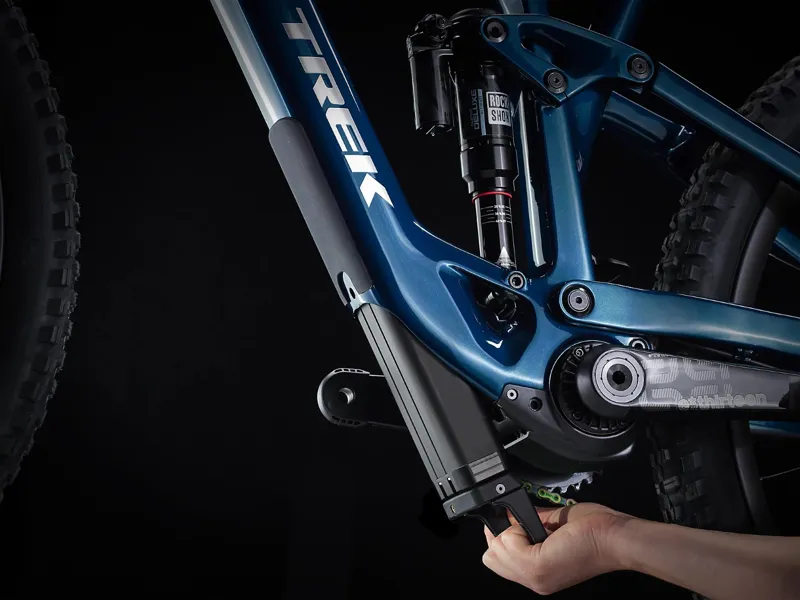 Trek Fuel EXe 9.9 XX1 AXS Electric Mountain Bike 2023 Mulsanne Blue-7