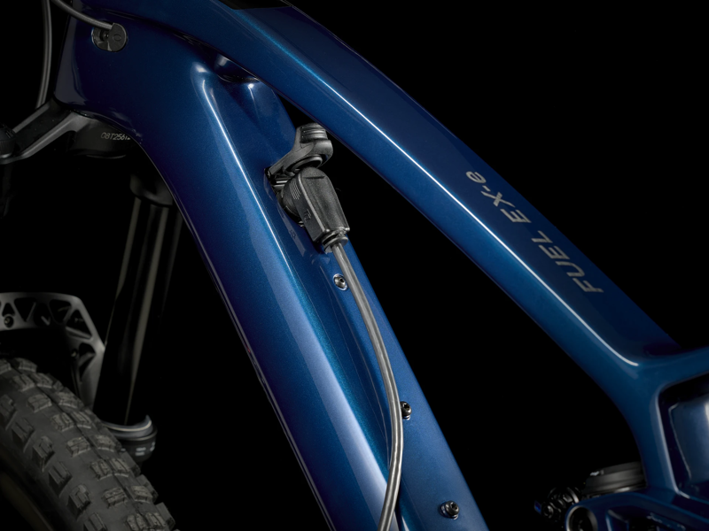 Trek Fuel EXE 9.9 XX AXS T-Type Electric Bike 2024 Mulsanne Blue-4