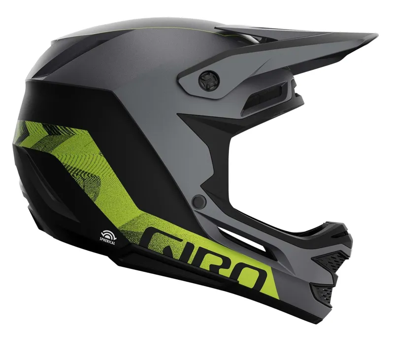 Giro Insurgent Spherical Helmet Matte Black/Lime-2