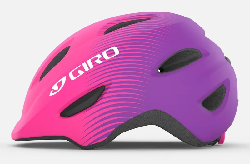 Giro Scamp Kids Helmet Matte Pink/Purple Fade-1