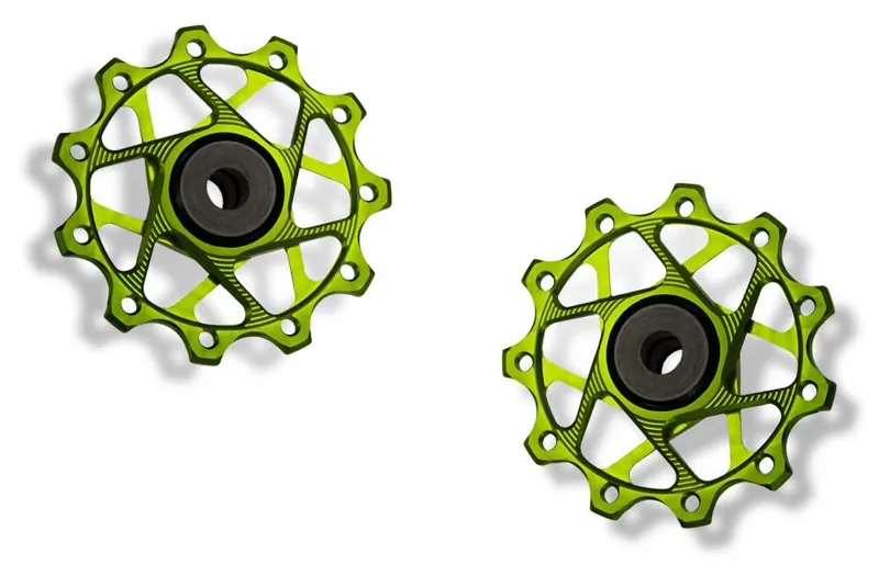 Garbaruk Rear Derailleur Pulleys Shimano Green