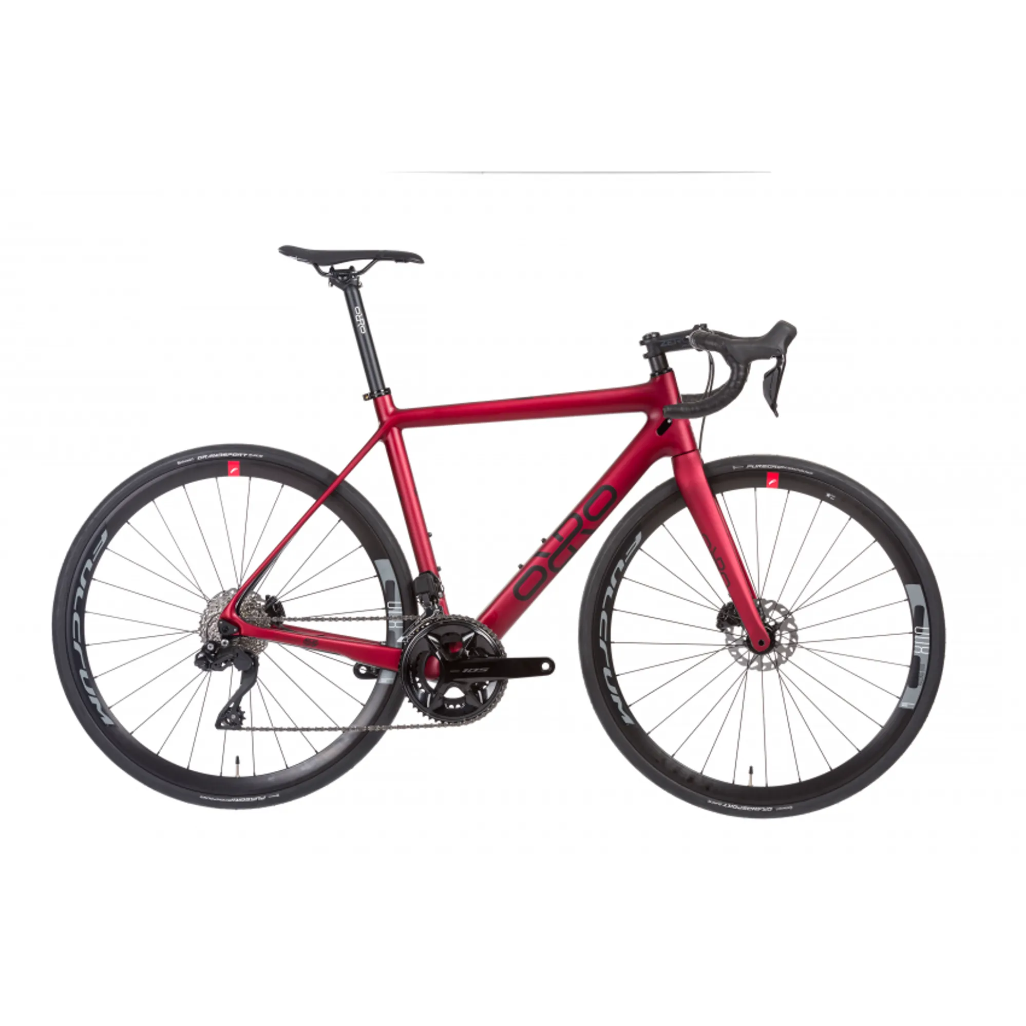 Orro Gold STC 105 Di2 Road Bike 2023 Matt Burgundy Orro Gold STC 105 Di2 Road Bike 2023 Matt Burgundy