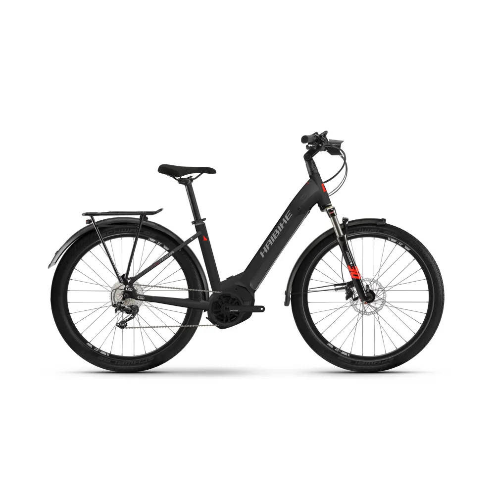 Haibike Trekking 6 Low-Step electric bike, photo from Leisure Lakes Bikes