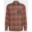Five Ten Brand of the Brave Flannel LS Shirt Orbit Green/Crimson
